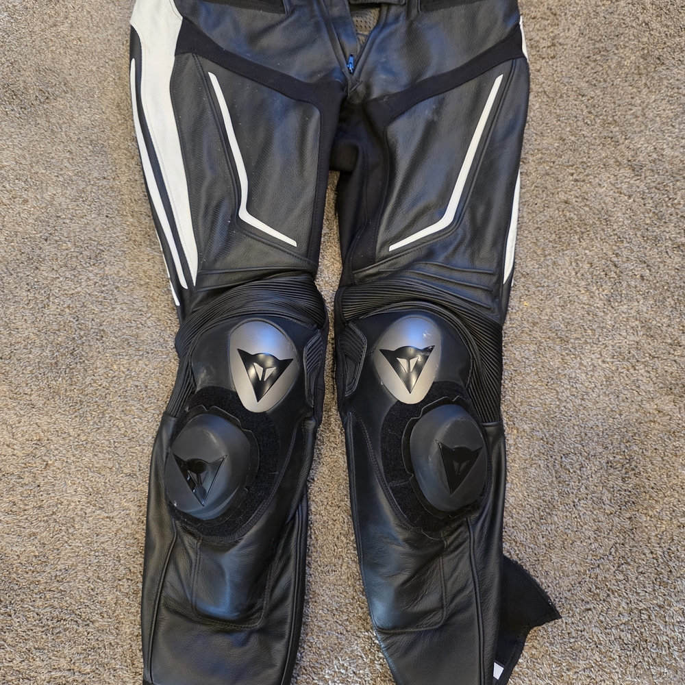 ​DAINESE Delta Series Premium Leather Motorcycle Pants - Size EU 56 / US 46